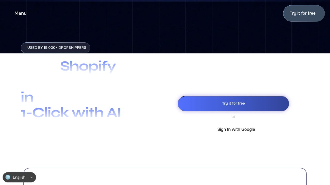Kopy website screenshot