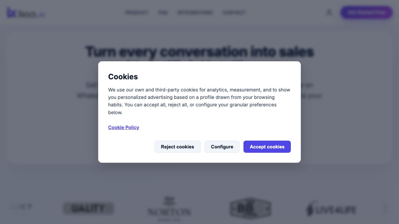 Lixsa.ai 网站截图