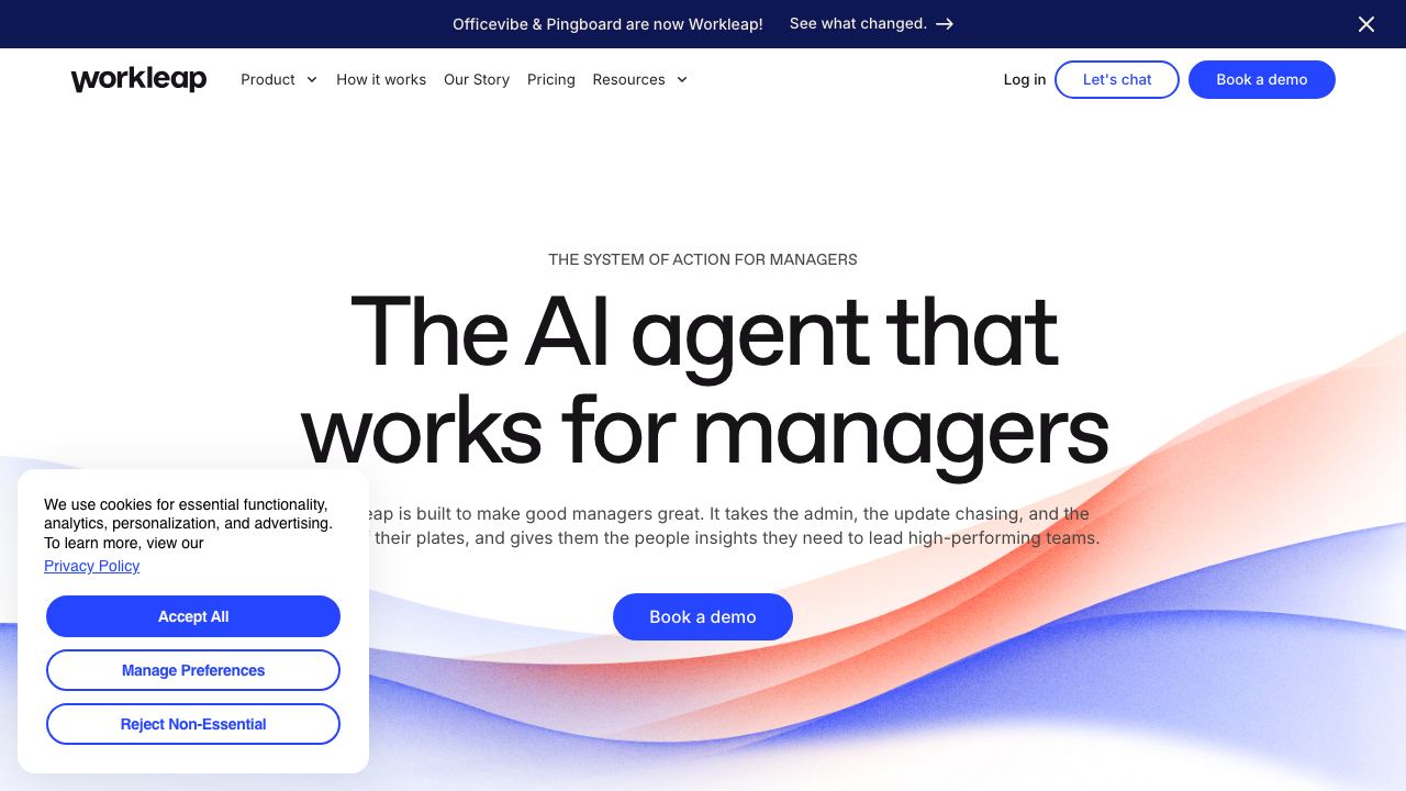 Workleap 网站截图