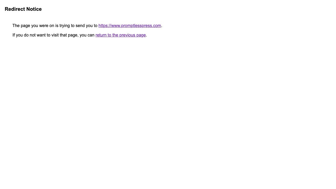 PromptlessPress 网站截图
