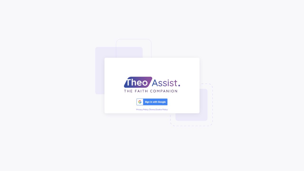 TheoAssist 网站截图