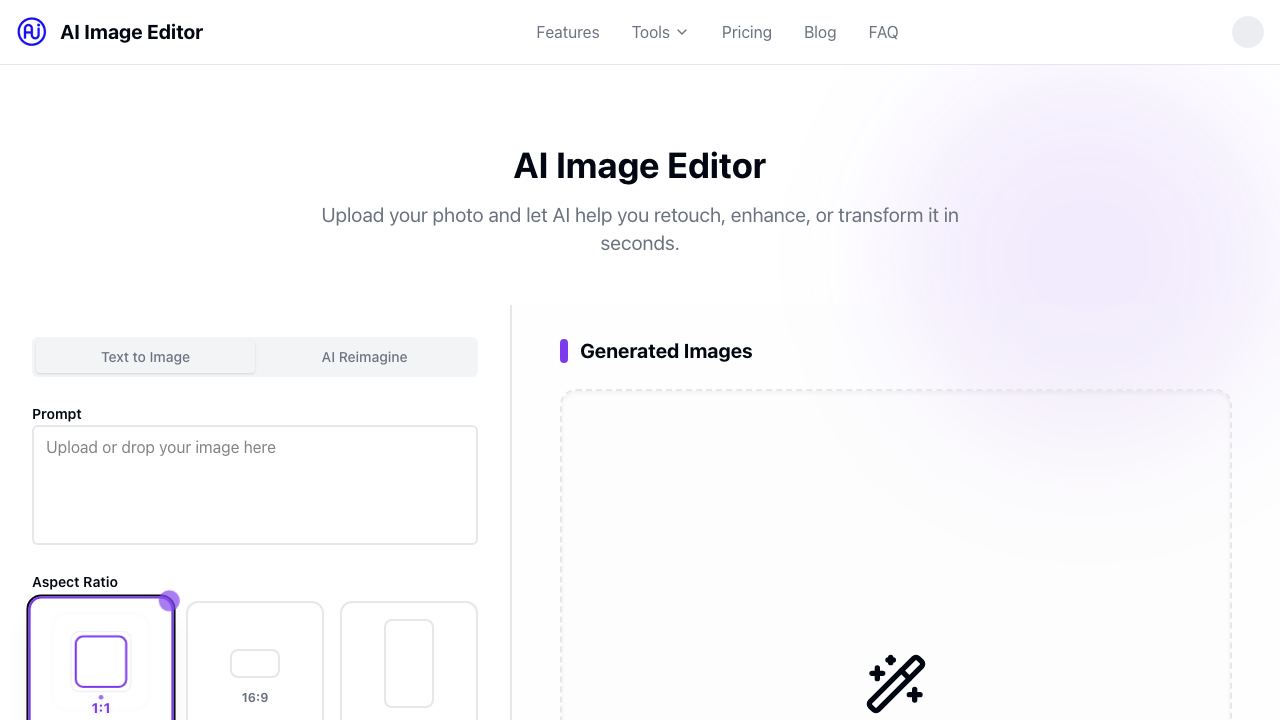 ai image editor-1 网站截图