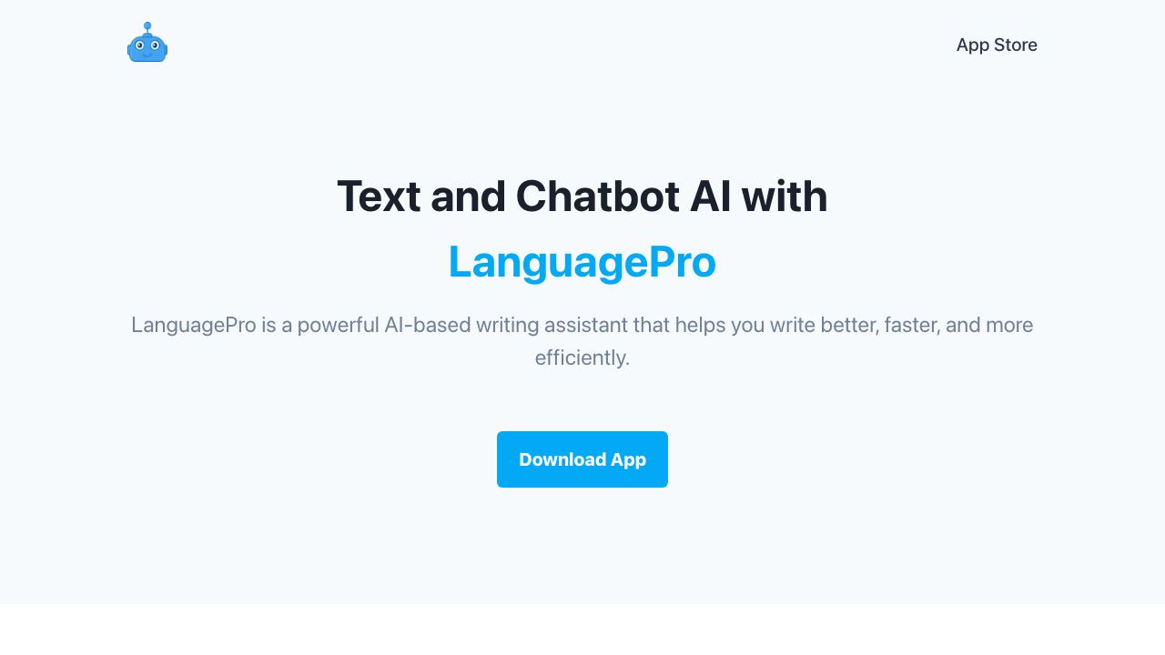 LanguagePro 网站截图