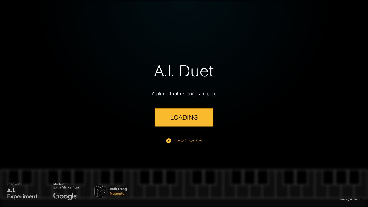 AI Duet 网站截图