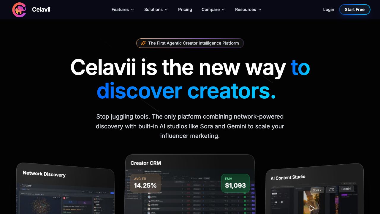 Celavii 网站截图