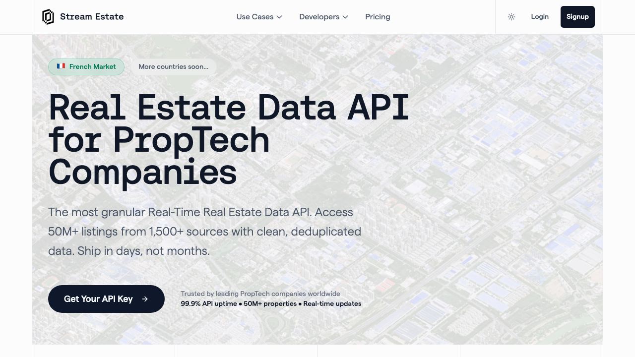 Stream.Estate 网站截图