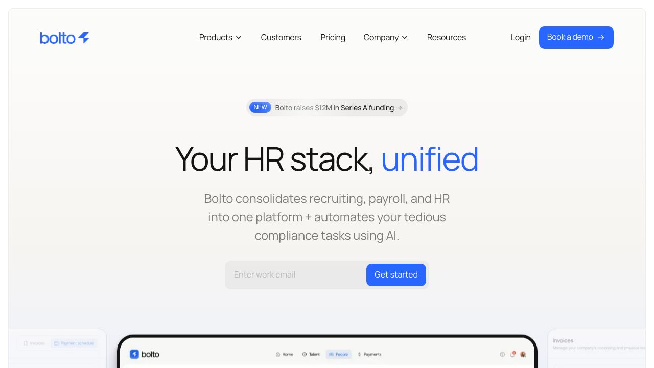 Crew website screenshot