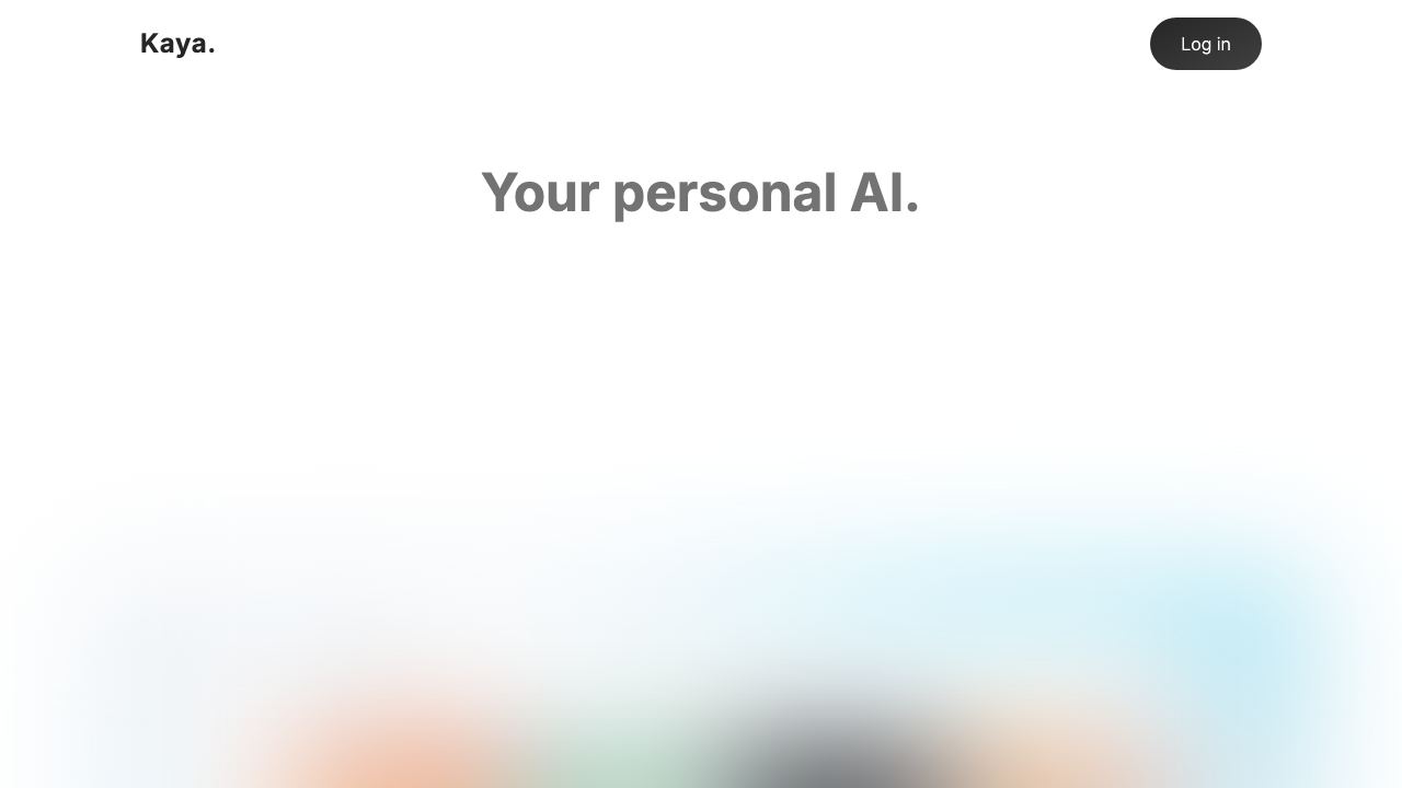 Kaya 网站截图