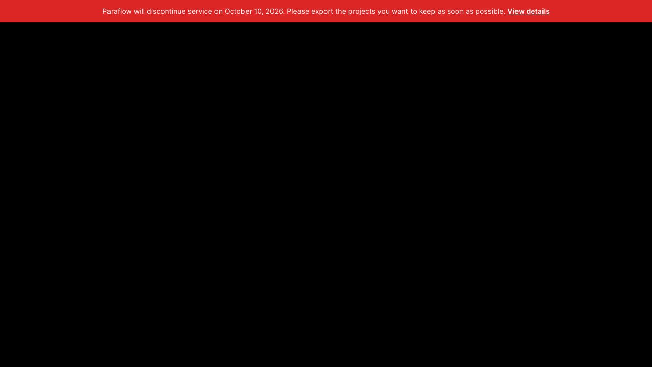 Paraflow 网站截图