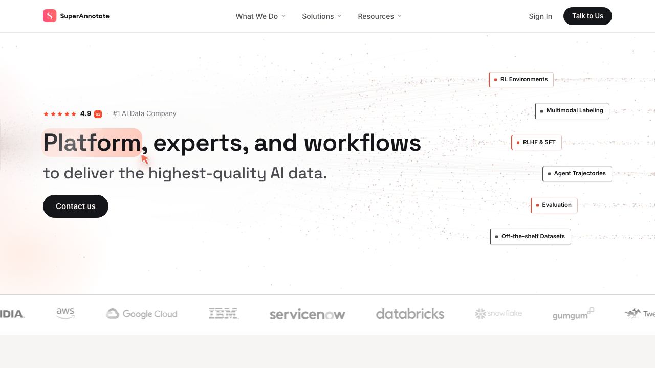 Super Annotate website screenshot