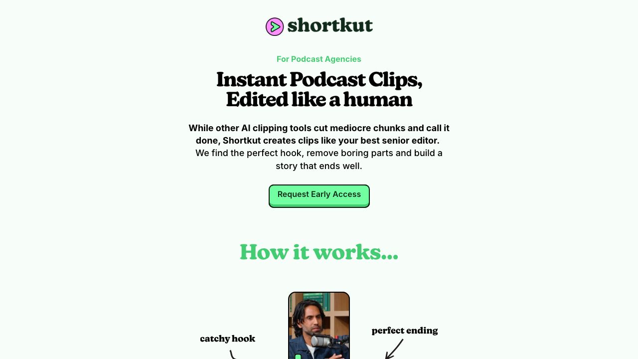 Shortkut for Chrome 网站截图