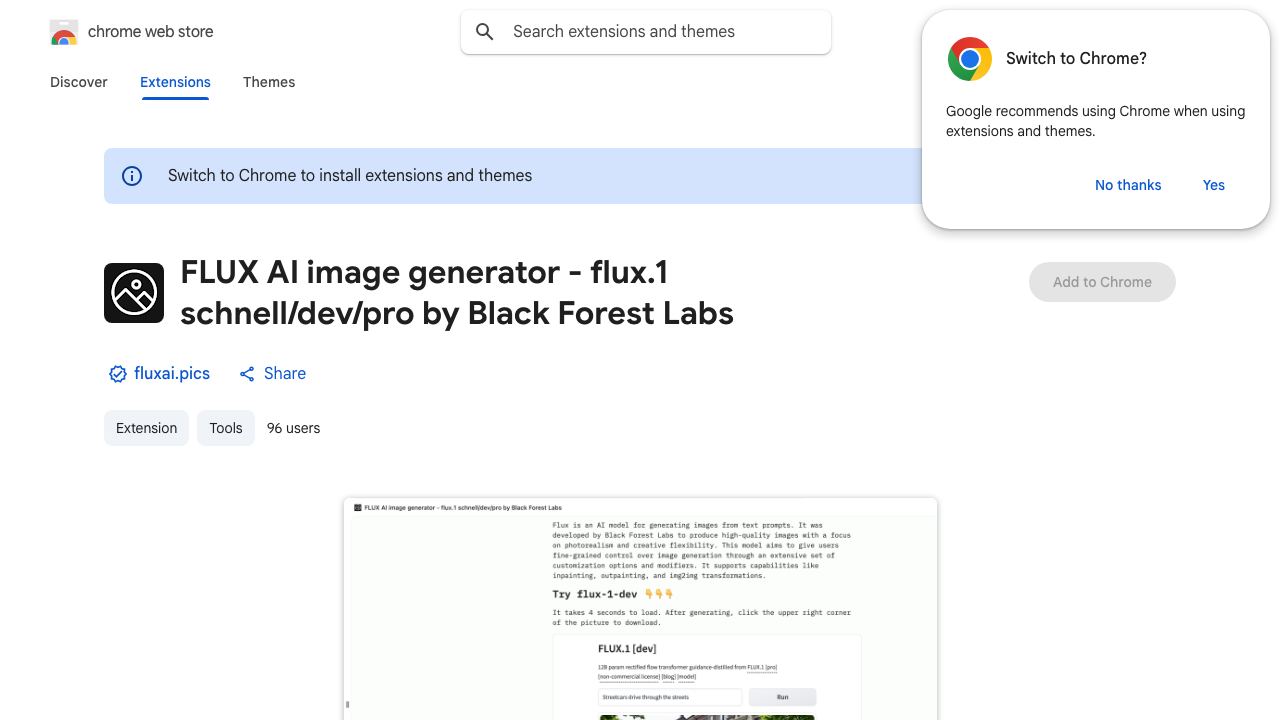 FLUX AI image generator - flux.1 schnell/dev/pro by Black Forest Labs 网站截图