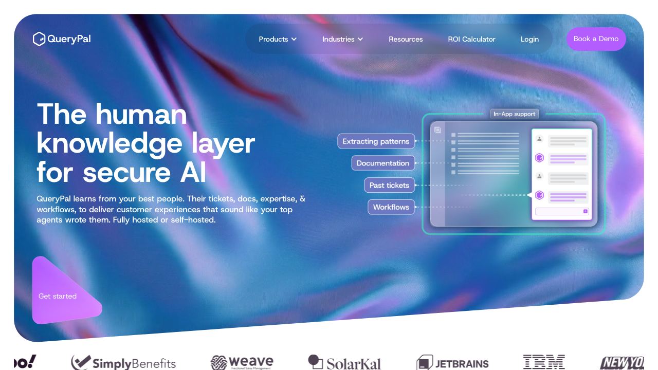 QueryPal website screenshot