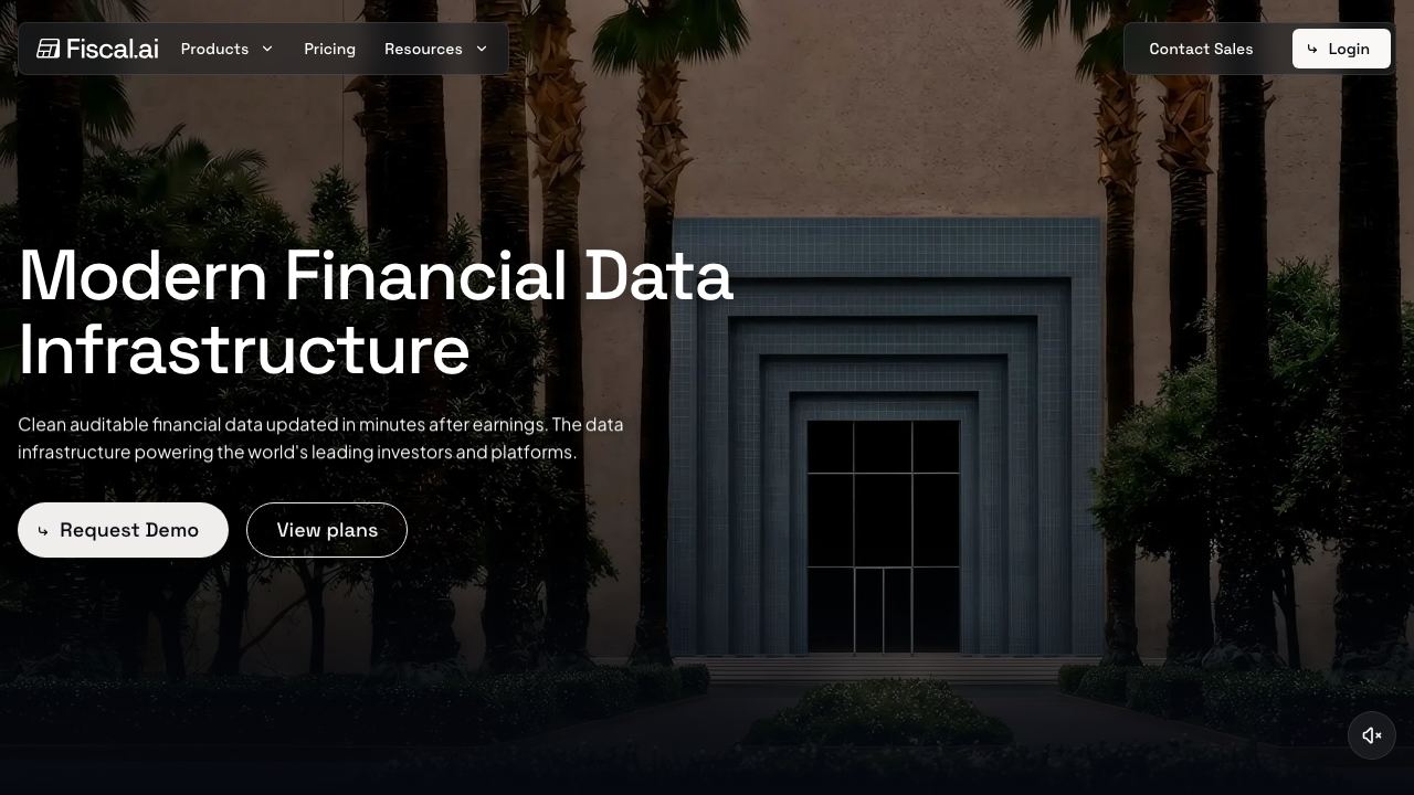 FinChat io website screenshot