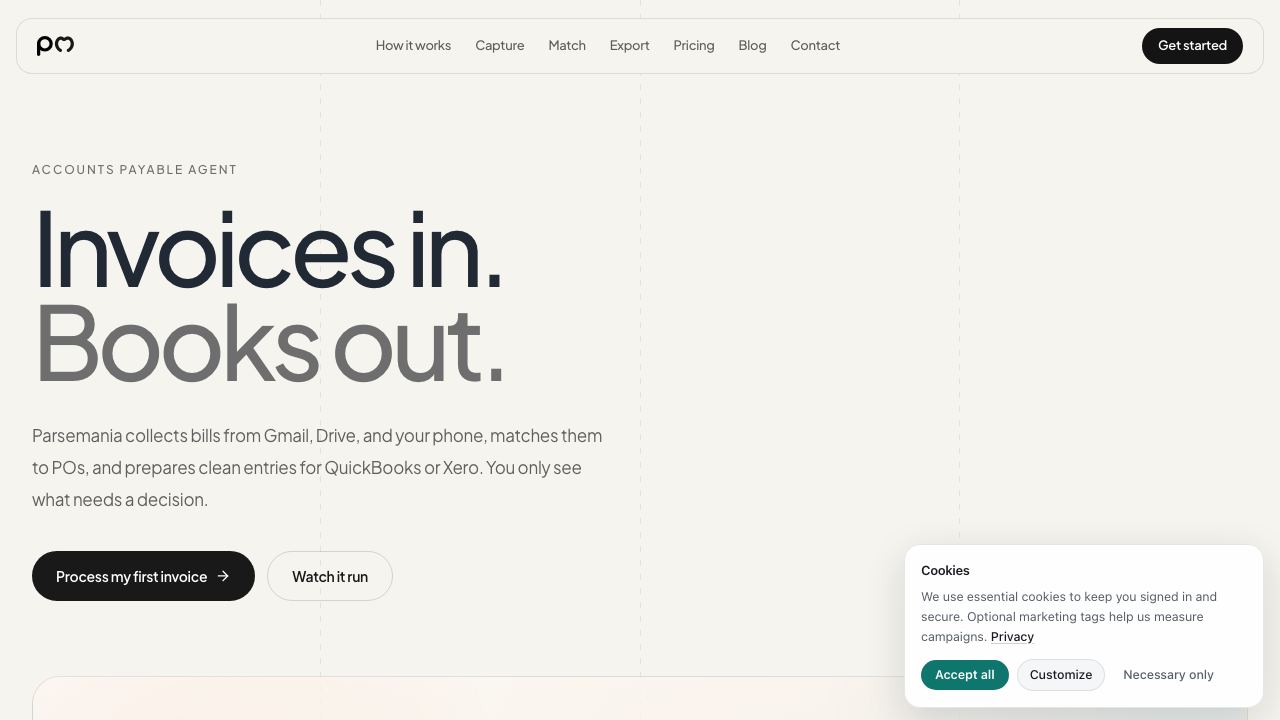 ParseMania.com website screenshot