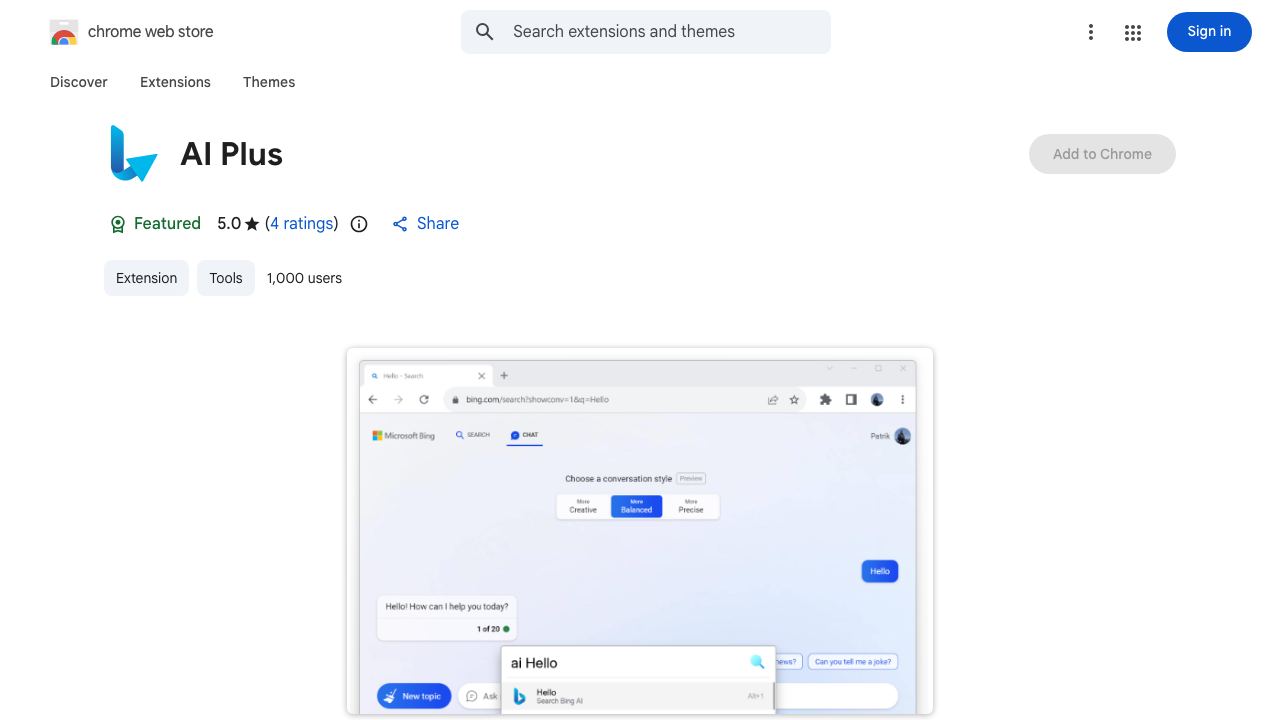 AI Plus 网站截图