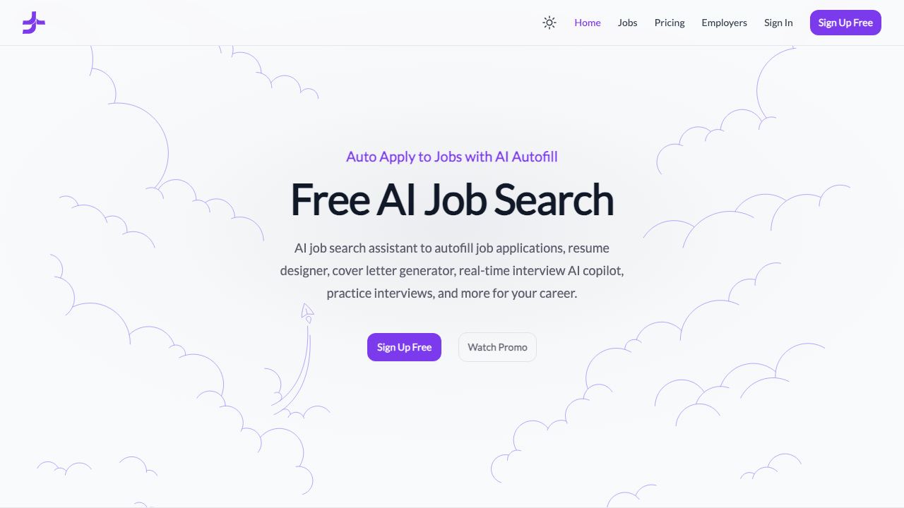 JobJette website screenshot