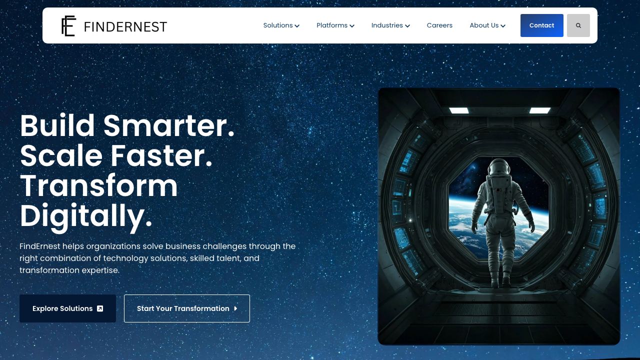 Findernest 网站截图