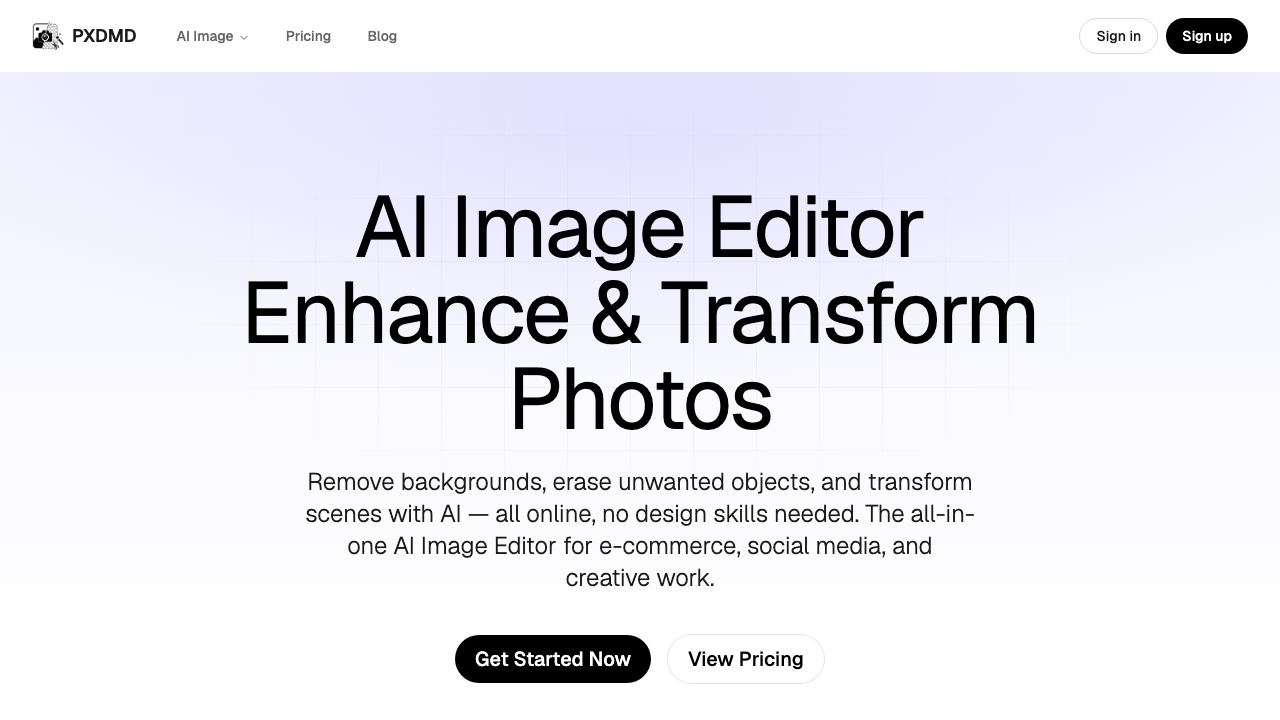 pxdmd website screenshot