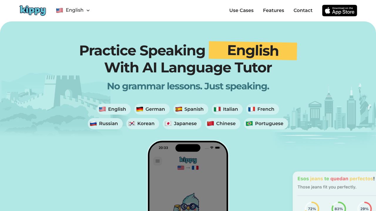 Kippy AI 网站截图