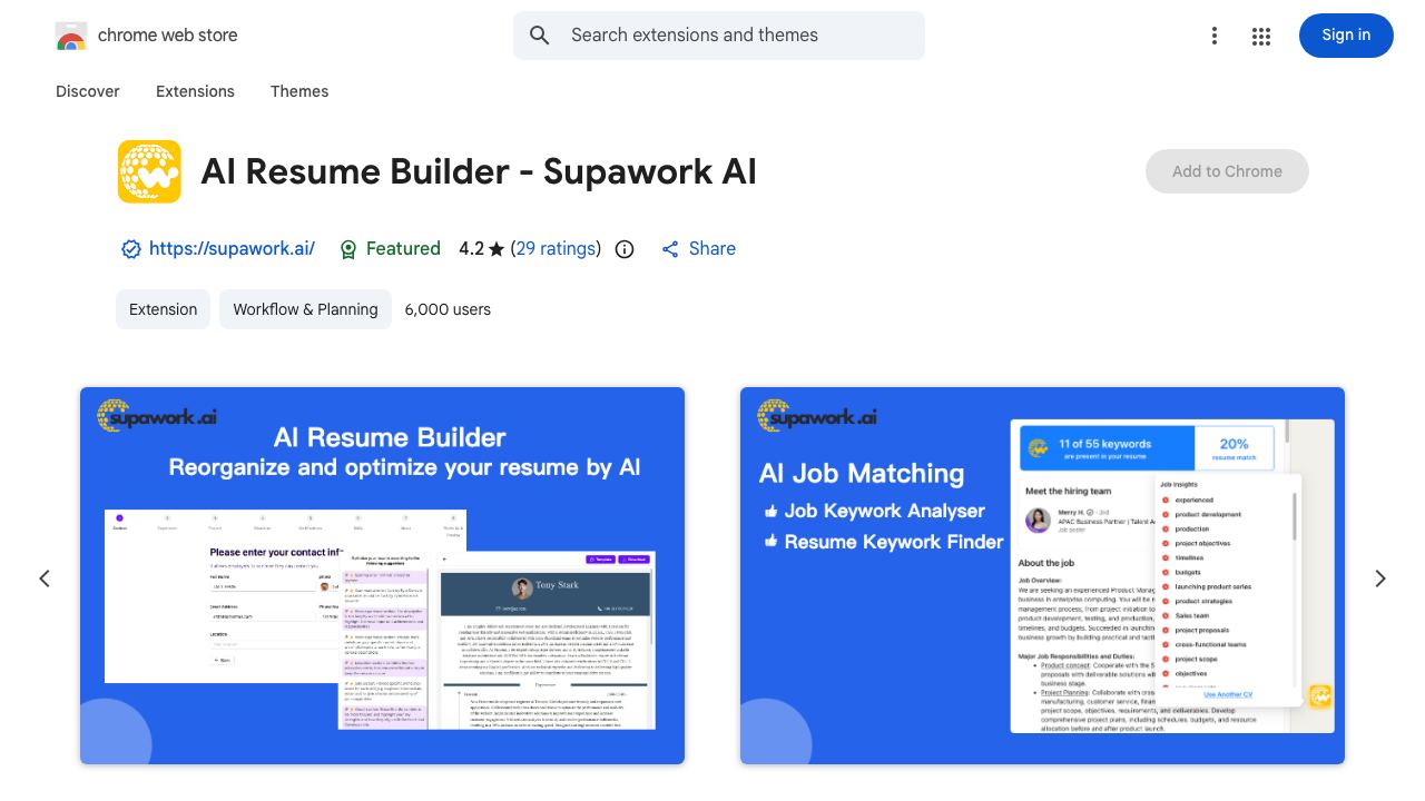 AI Photo Generator For LinkedIn™ 网站截图