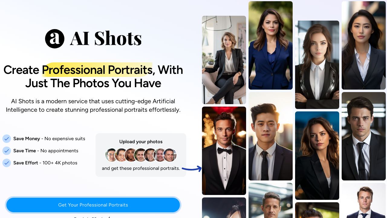 AI Shots 网站截图
