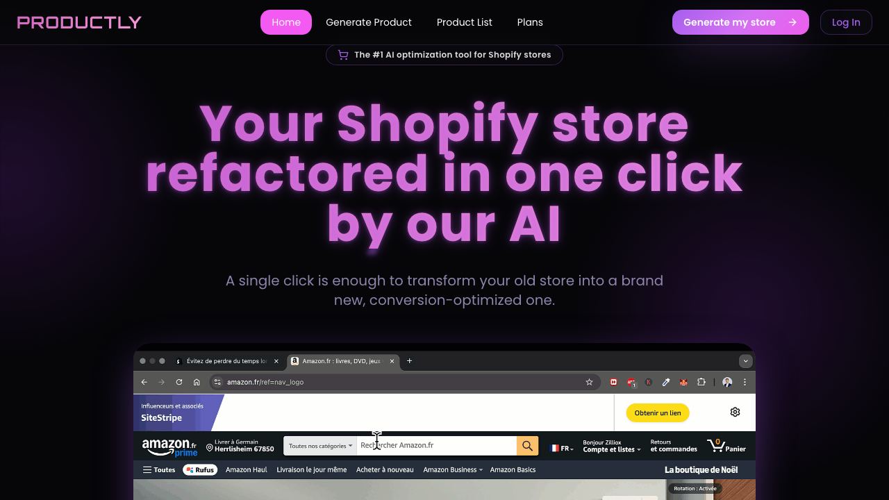 Productly 网站截图