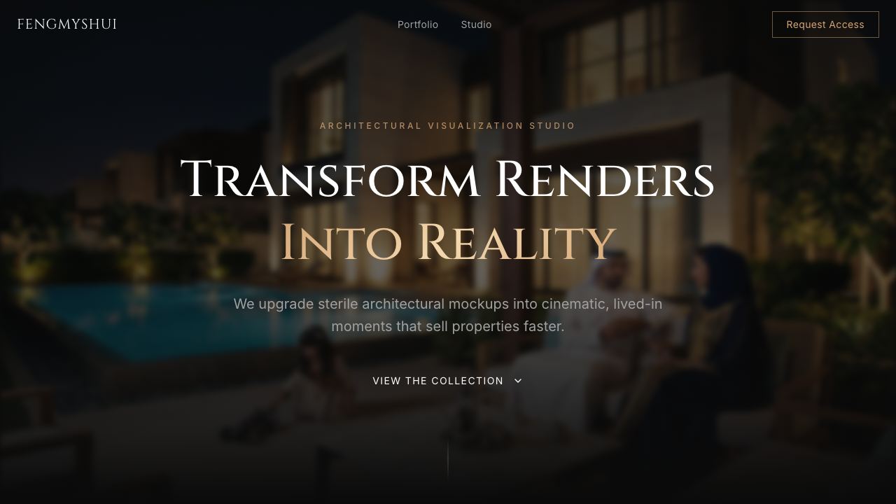 Feng My Shui website screenshot