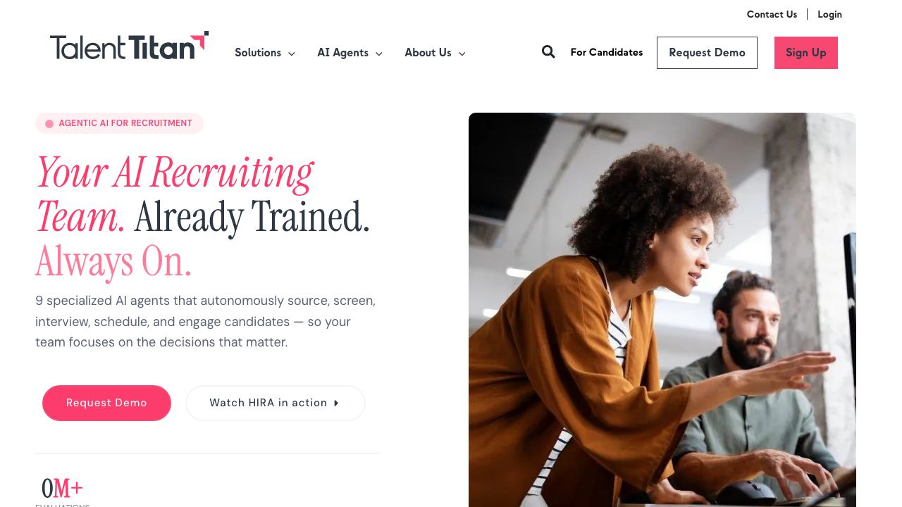 Talent Titan-Hiring and training 网站截图