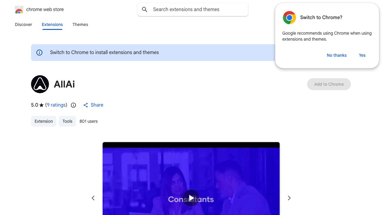 AllAi 网站截图