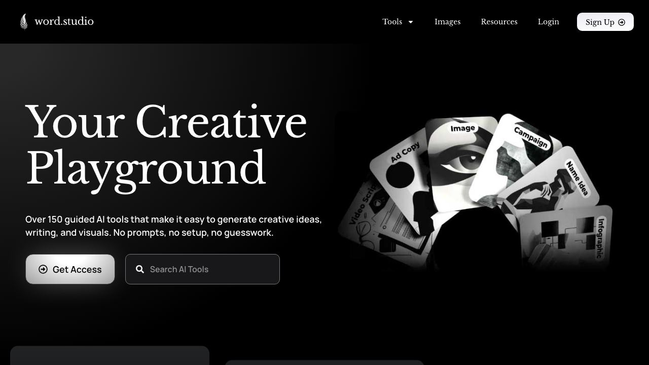 Word.Studio 网站截图