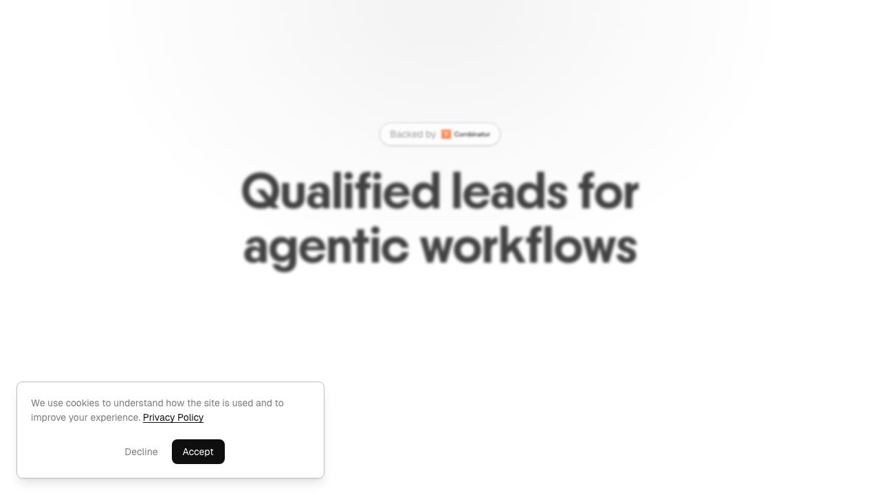 Leadbay 网站截图