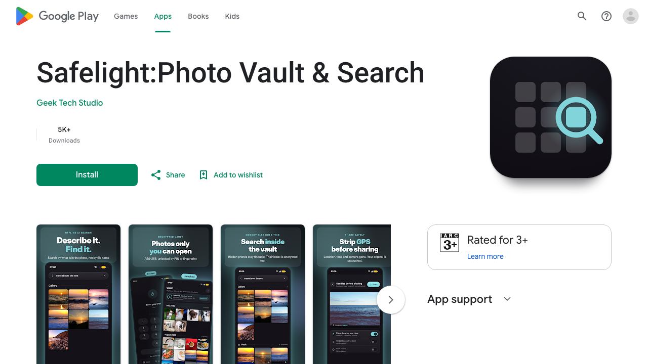 Queryable Gallery 网站截图