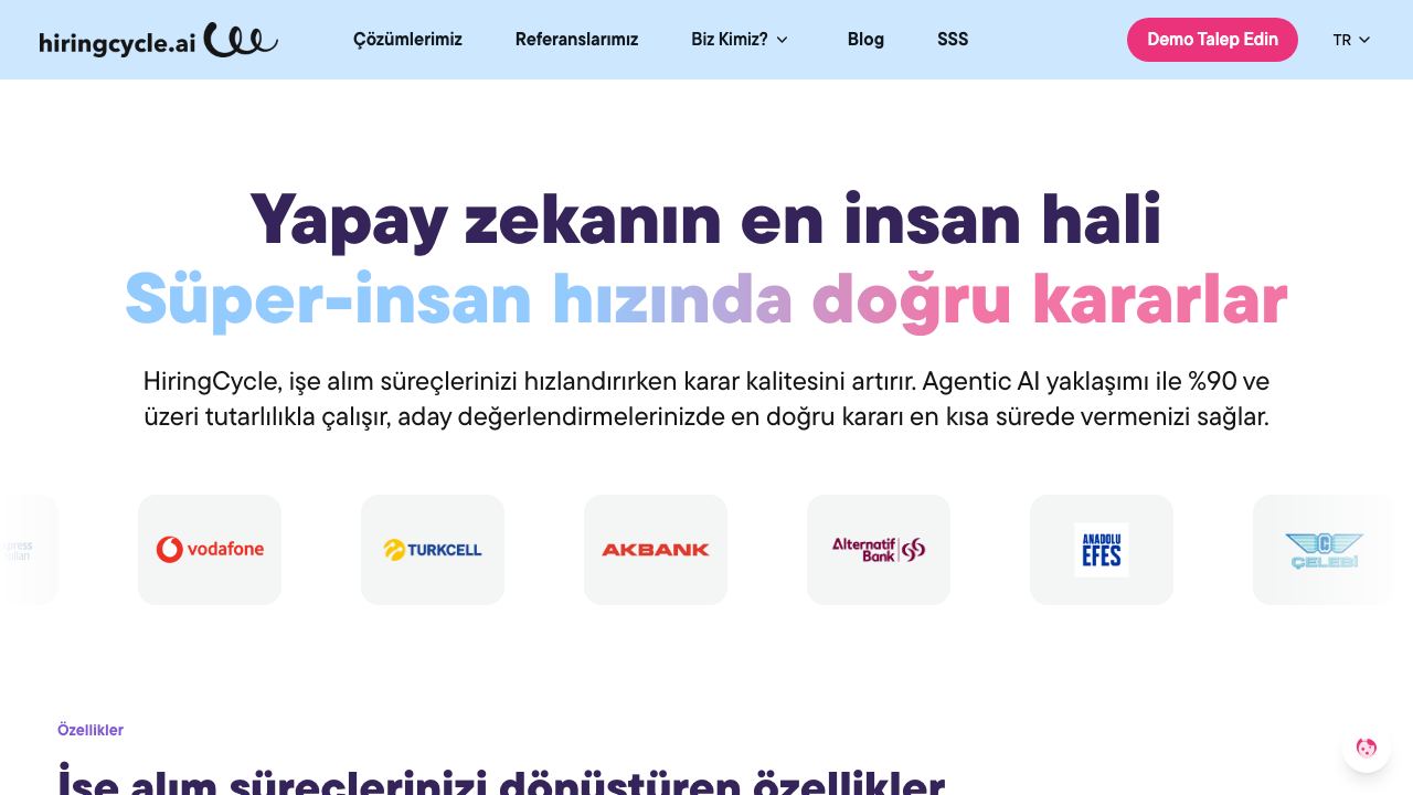 hiringcycle.ai 网站截图