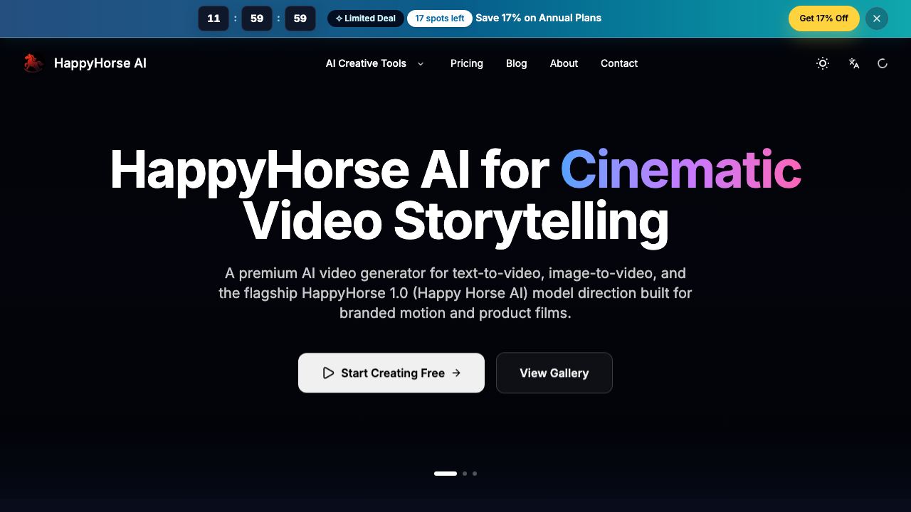 HappyHorse - 9 网站截图
