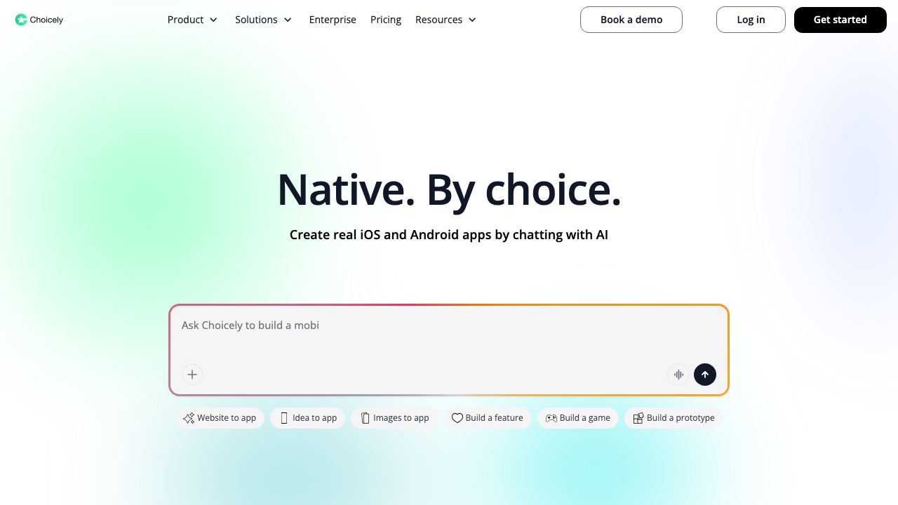 Choicely 网站截图