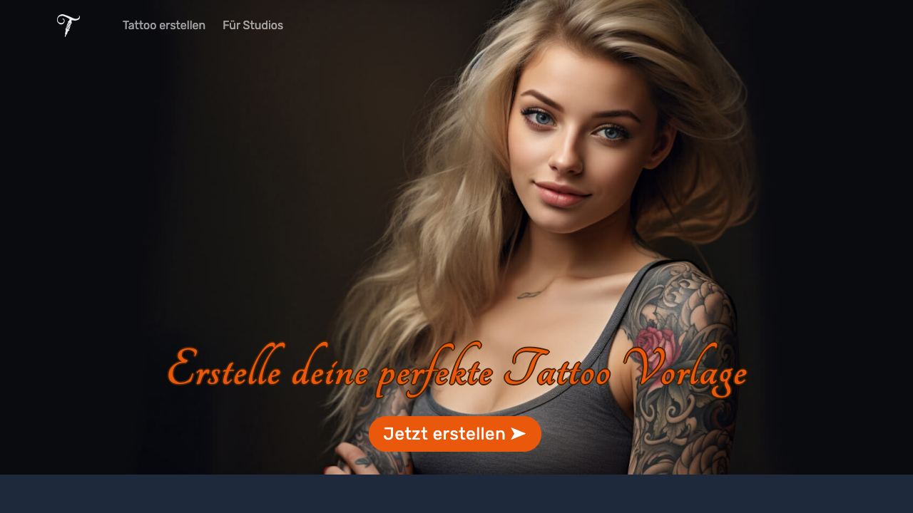 Tattoodrift 网站截图