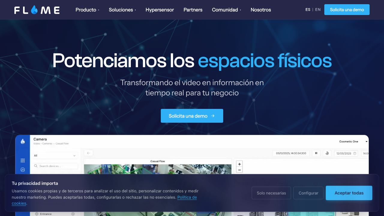flameanalytics.com website screenshot