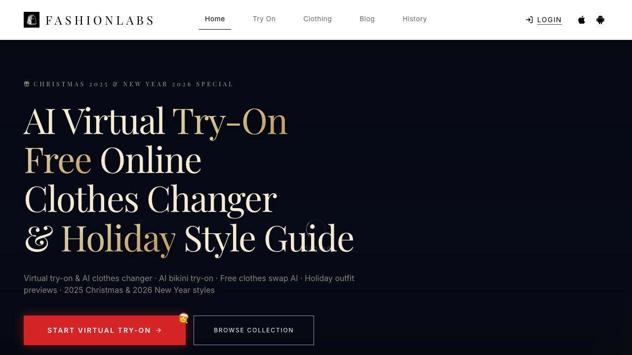 FashionLabs.AI 网站截图