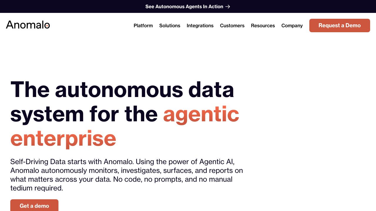 anomalo.com 网站截图