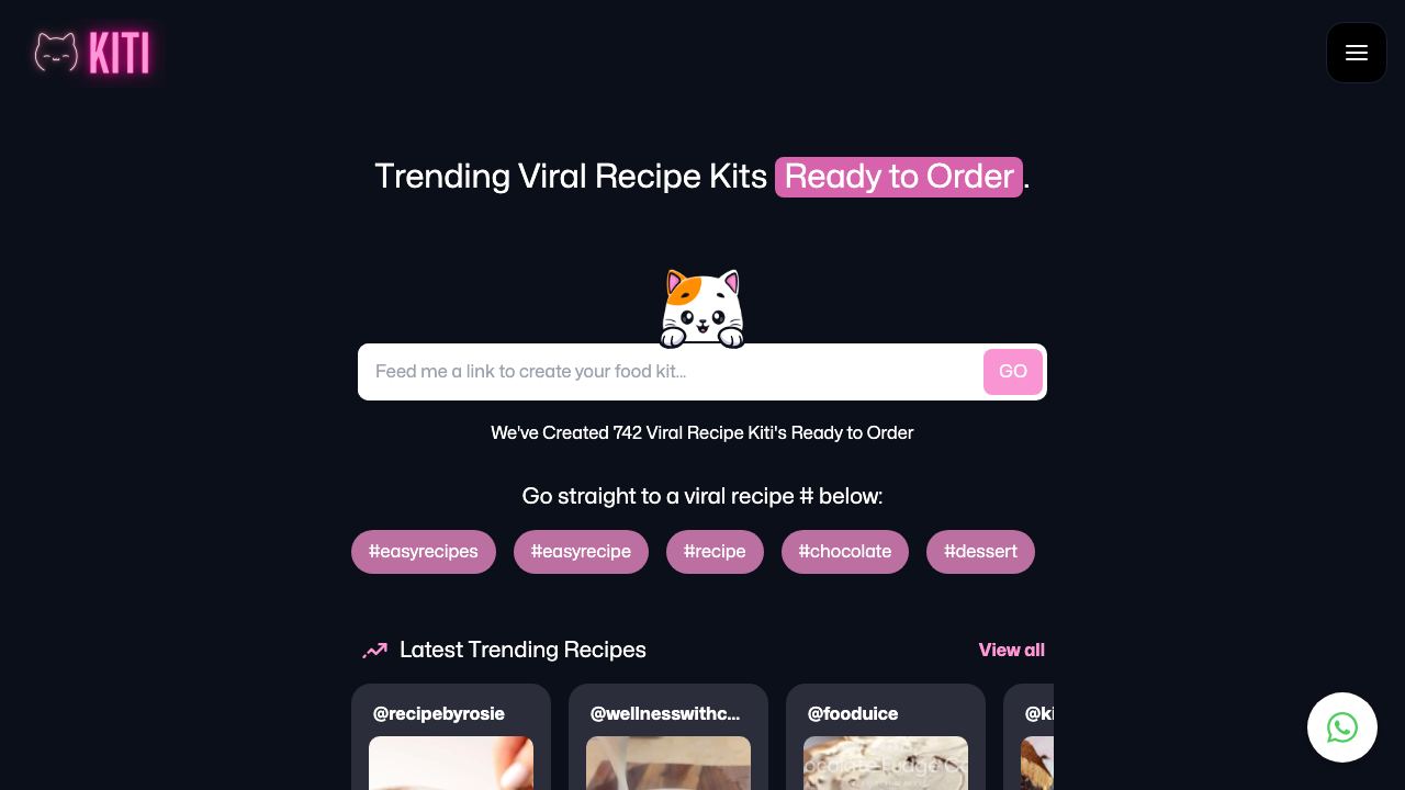 KITI AI website screenshot