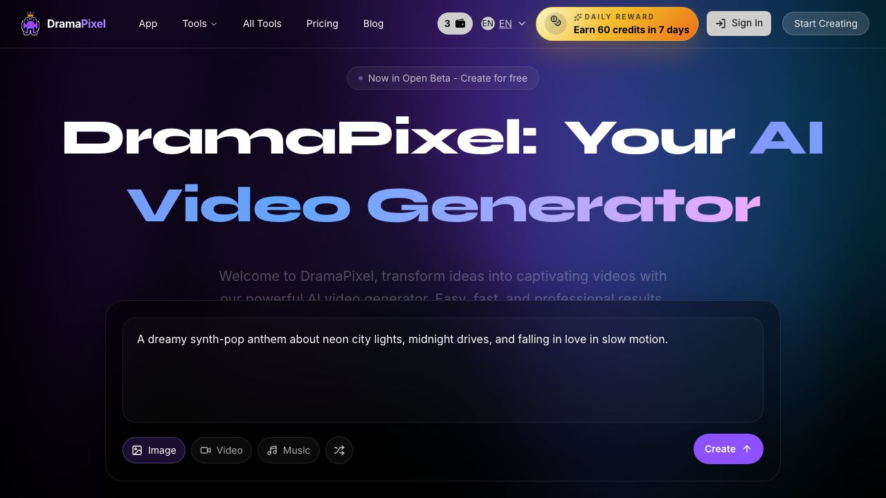 DramaPixel website screenshot