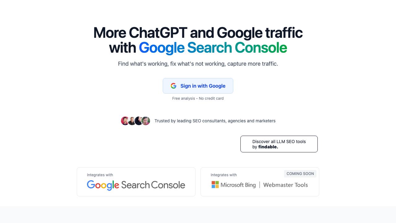 Search Console Audit 网站截图