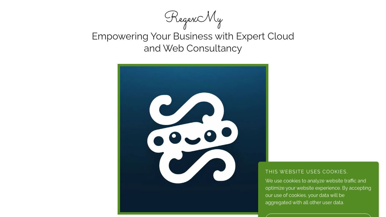 RegexMy website screenshot