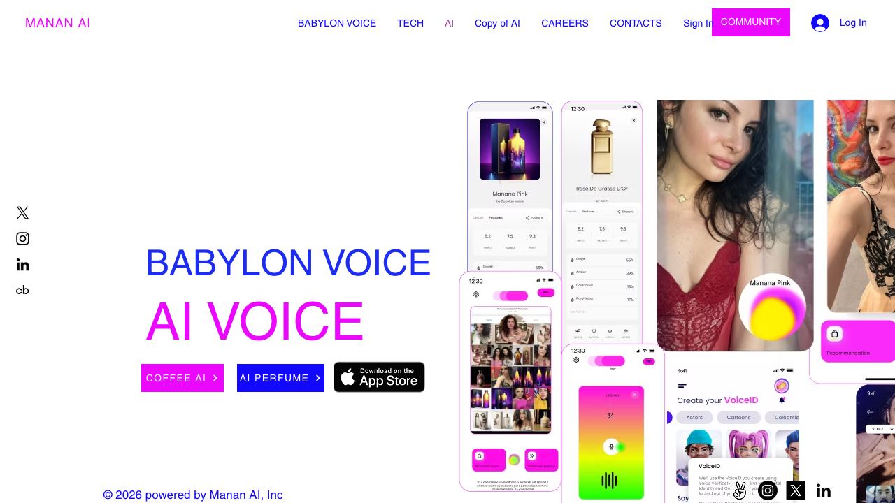 Babylon Voice - AI Voice GPT and VoiceID 网站截图