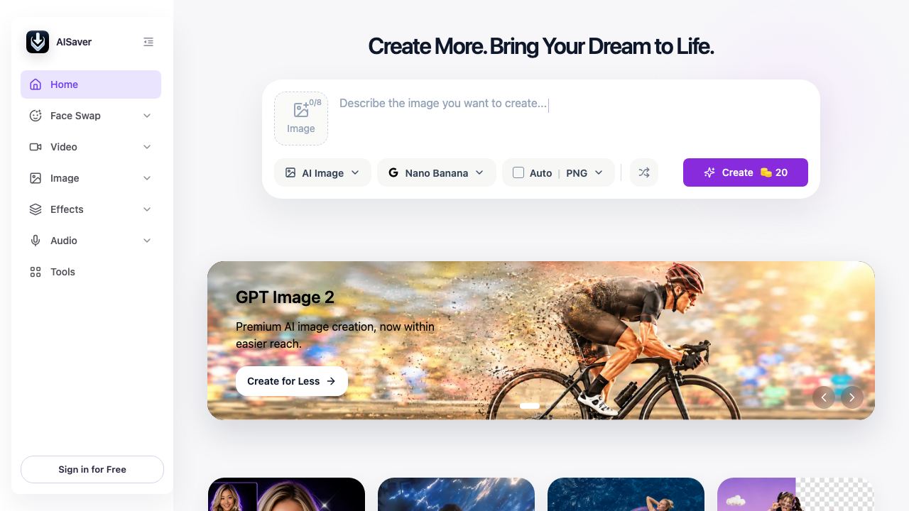 Free Online Downloader 网站截图