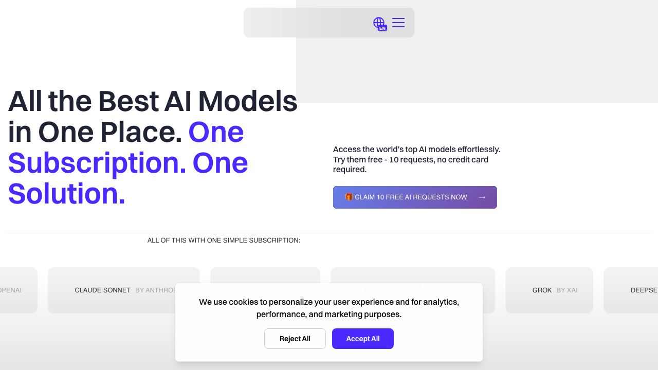 Chatronix website screenshot