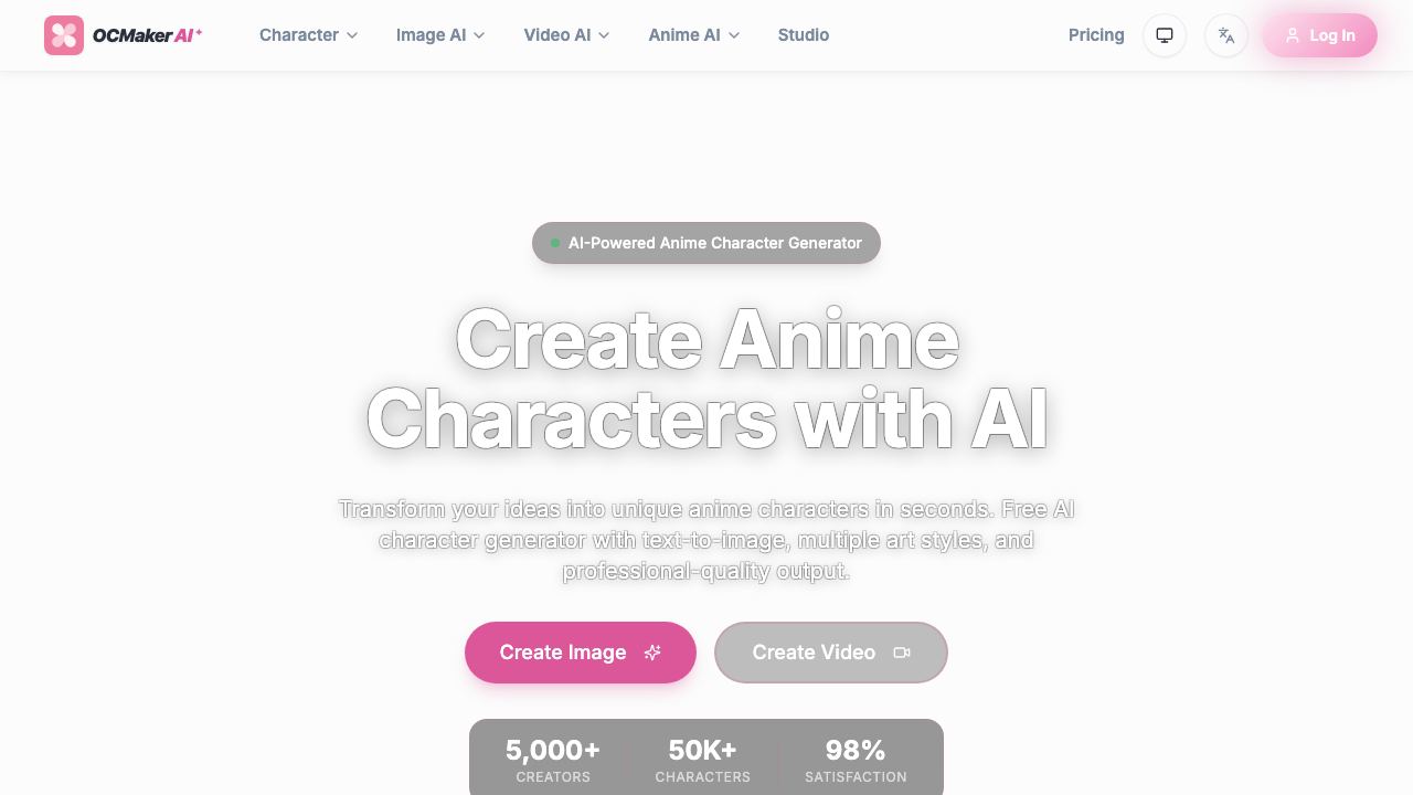 OCMaker AI 网站截图
