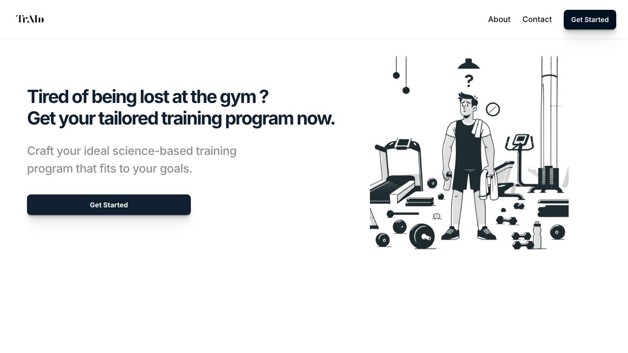Programs by TrAIn 网站截图