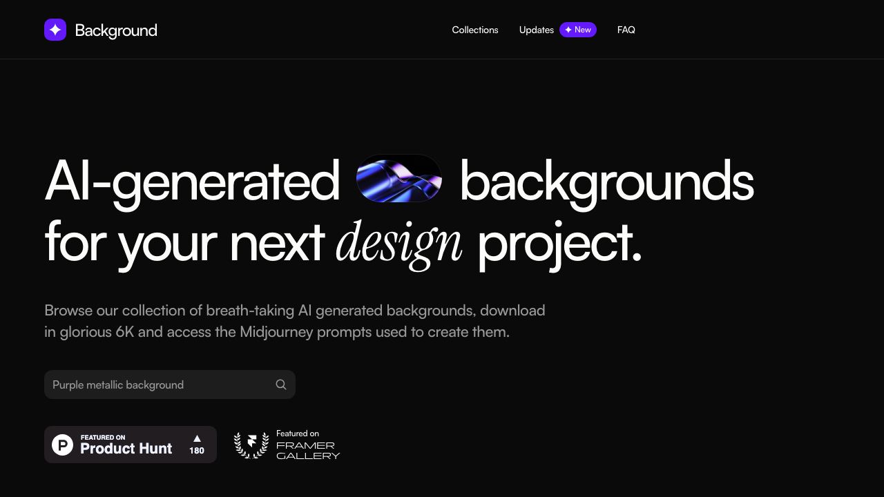 Background 网站截图